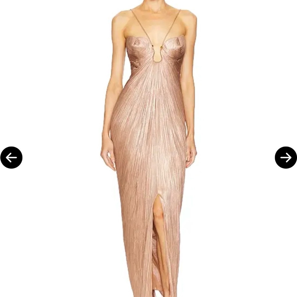 Maria Lucia Hohan “Lissandra” Gown – Creme Brulee – Size 40 (US 6)